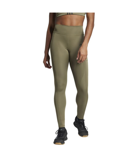Collants de Fitness adidas Opt St Hr 1/1 Femme Vert Foncé 2