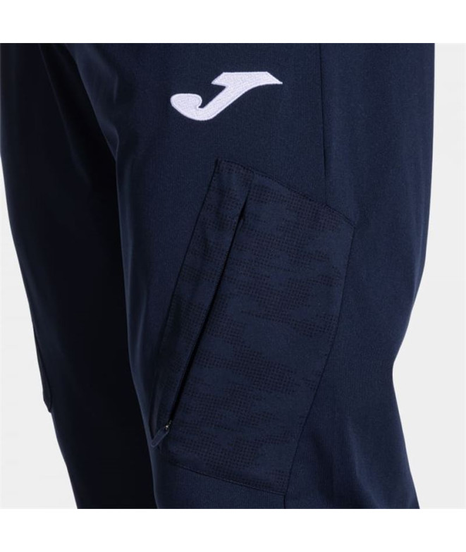 Calça Running Joma Record III Homem Marinho