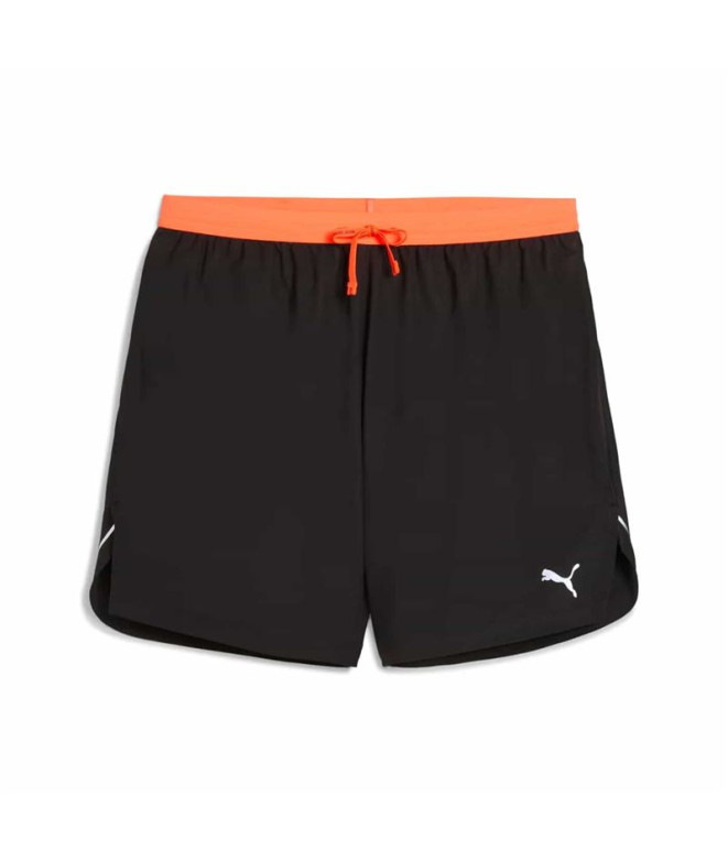 Pantalón de Running Puma M Run Ultraweave 5”, Black Glo, Hombre