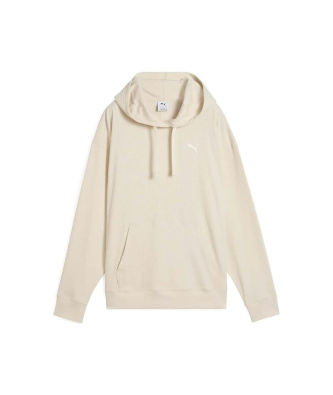 Moletom Puma Essentials Elevated Comfort, Alpine Snow Mulher
