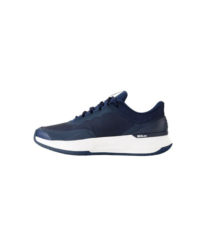 Chaussures de Tennis Wilson Intrigue Tour Blanc/Navy Bla Femme