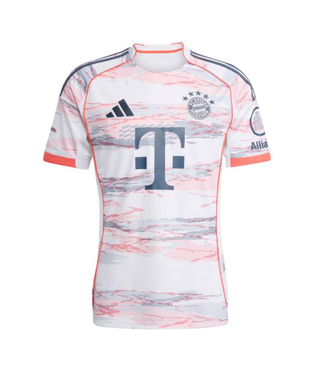 Camiseta de Futebol adidas F.C Bayern de Munich Homem Branco