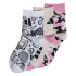 Calcetines adidas Doodle 3Pp So Infantil Marrón