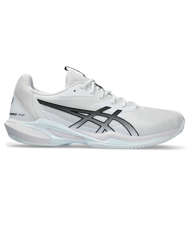 Chaussures de Tennis ASICS Solution Speed FF 3 Clay Homme Blanc/Noir