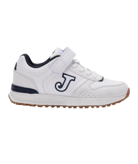 Chaussures Joma Tornado 2502 Enfant Blanc/Marin