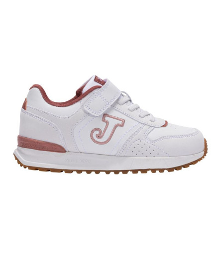Sapatilhas Joma Tornado 2532 Branco Rosa Infantil