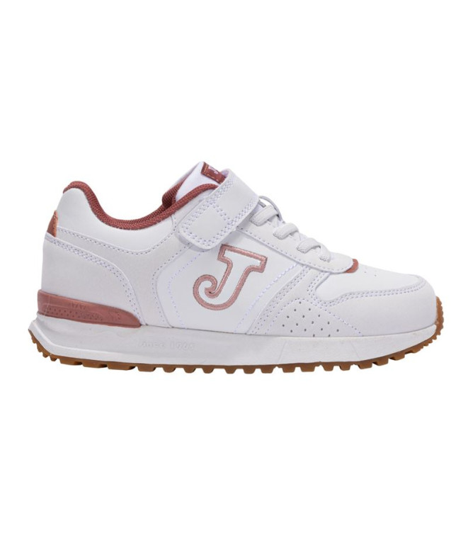 Chaussures Joma Tornado 2532 Enfant Blanc/Marron