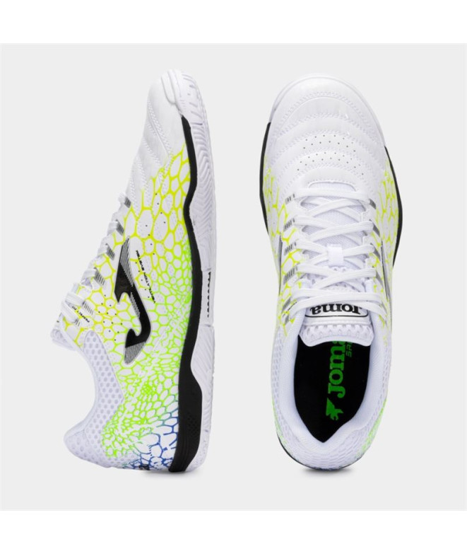 Chaussures de futsal Joma Maxima 2532 Blanc...