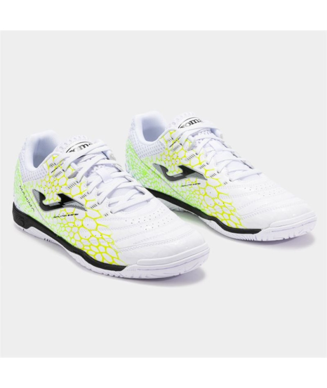 Chaussures de futsal Joma Maxima 2532 Blanc...