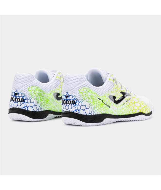 Sapatilhas de futsal Joma Maxima 2532 Branco...