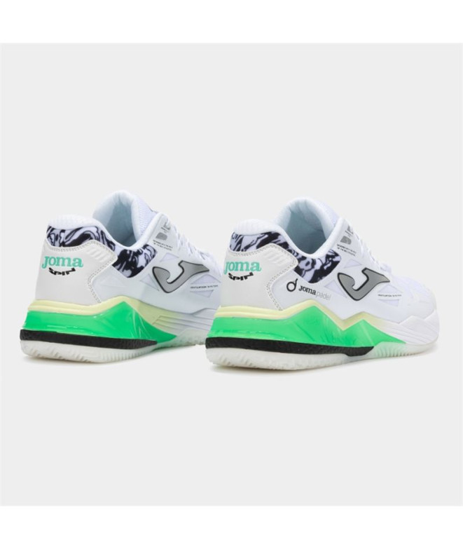 Zapatillas de pádel Joma Spin 2502 Blanco Hombre