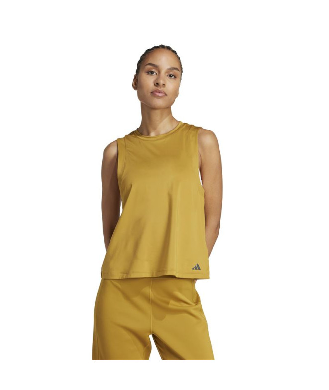 Camiseta de Fitness adidas Yoga Tank Mulher Broado