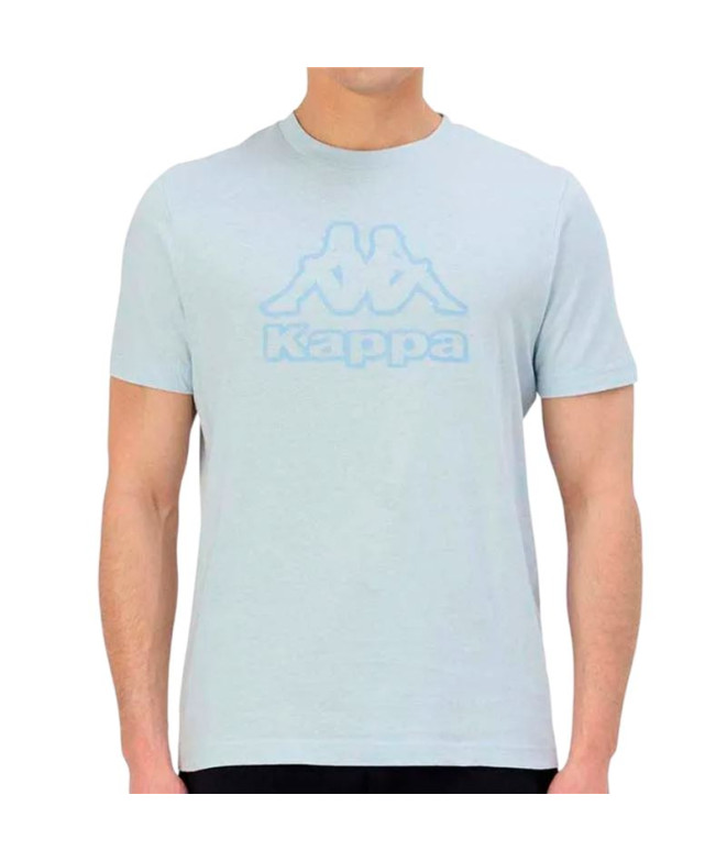 Camiseta Kappa Cremy Blue Ballad/Blue Forget Hombre