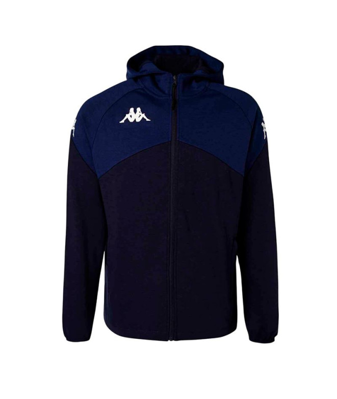 Moletom Kappa Fianto Homem Azul Marinho/Azul Crepúsculo