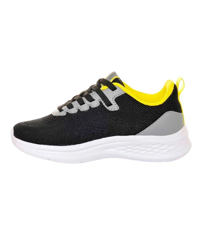 Zapatillas Kappa Rostie Negro/Lima Infantil