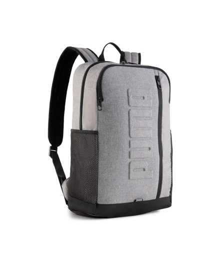 Mochila Puma S Heather Backp, Cinza Médio, Homem