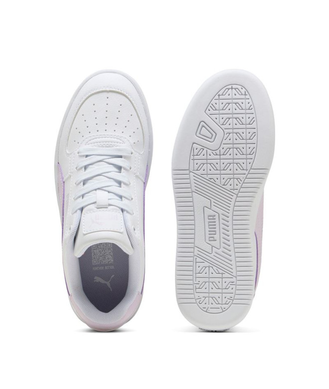 Sapatilhas Puma Caven 2.0, Branco Lilás F, Menino