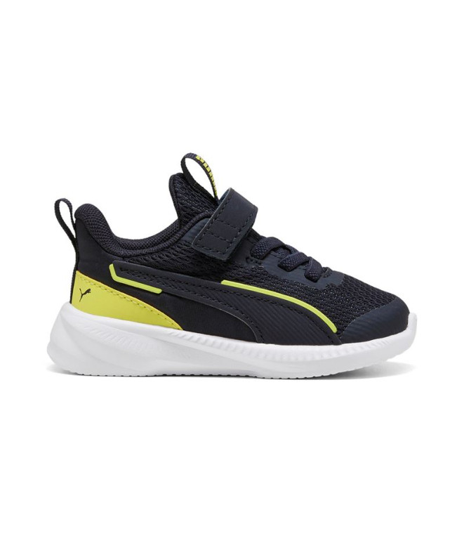 Zapatillas Puma Flyer 3 Ac+ Inf,New Navy Lemon Sherb, Niño