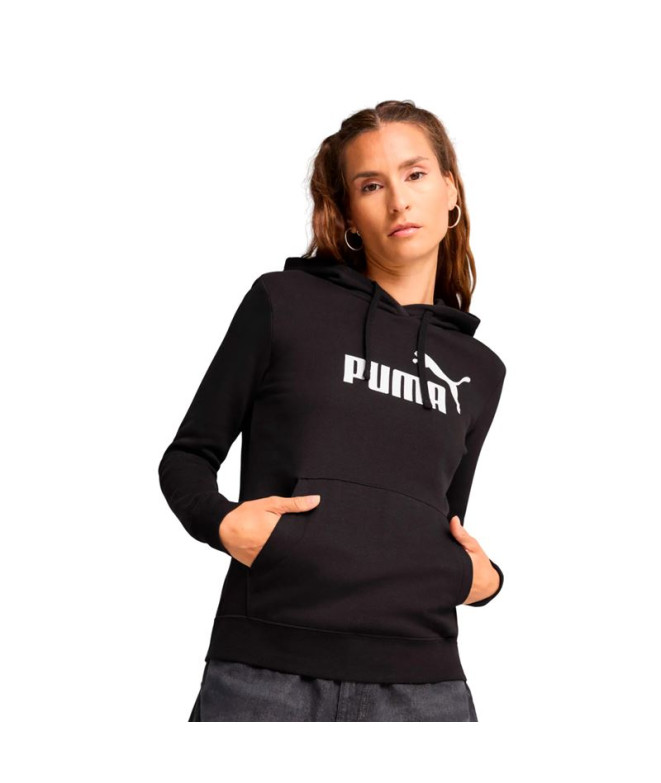 Sweat Puma Essentials No. 1 Logo di, Noir, Femme