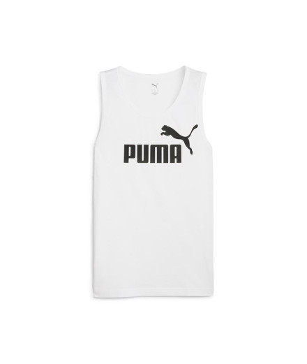 Camiseta Puma Essentials No. 1 Logo Tank, White Hombre