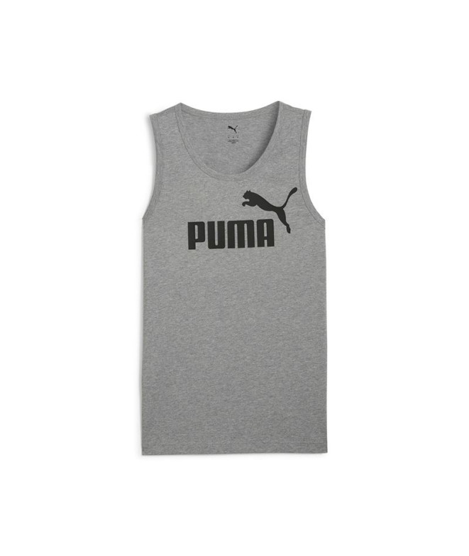Camiseta Puma Essentials No. 1 Logo Tank, Cinza Médio Hea Homem
