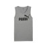 Camiseta Puma Essentials No. 1 Logo Tank, Cinza Médio Hea Homem