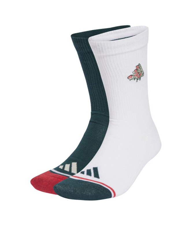 Calcetines adidas Pizza Sock 2Pp Blanco