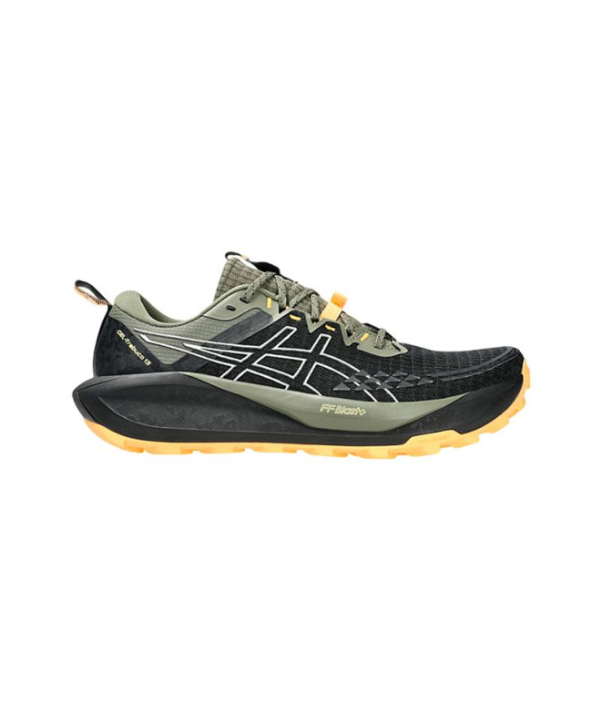 Sapatilhas de Running ASICS Gel-Trabuco 13 Homem Preto/Bege