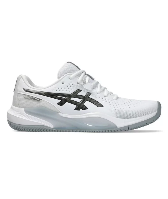 Zapatillas de Tenis ASICS Gel-Challenger 15 Clay Hombre Blanco/Gris