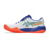 Zapatillas de Pádel ASICS Gel-Challenger 15 Padel Hombre Blanco/Coral