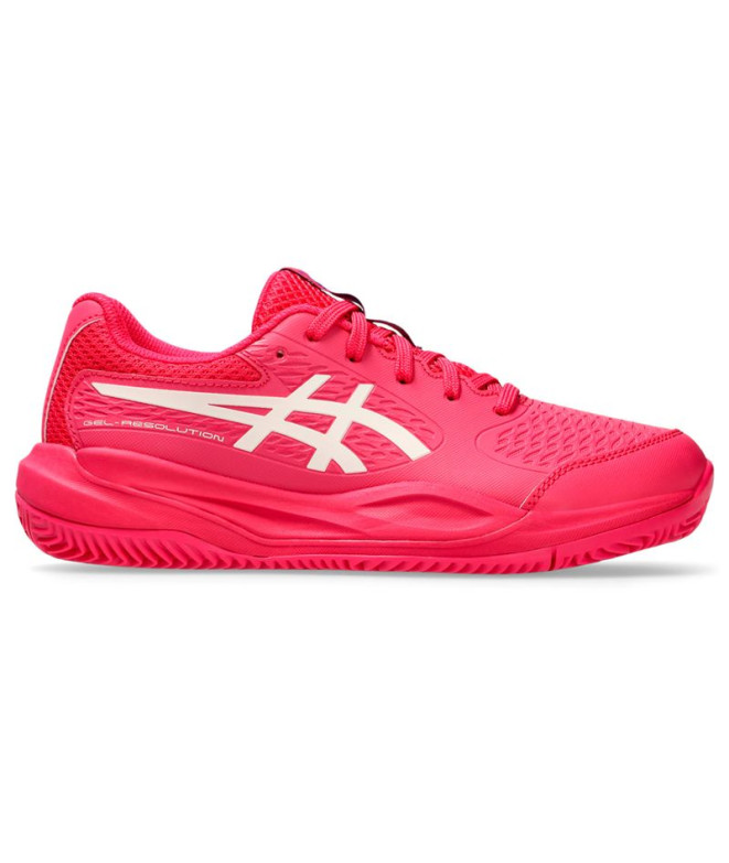 Zapatillas de Tenis ASICS Gel-Resolution X Gs Clay Infantil Rosa/Beige