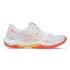 Zapatillas de Balonmano ASICS Gel-Rocket 12 Mujer Blanco/Coral