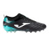 Botas de futebol Joma Número-10 2531 Preto Turquesa Grama Artificial Homem