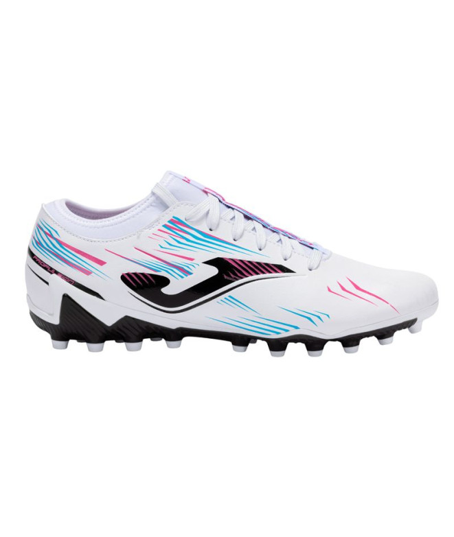 Botas de futebol Joma Propulsion 2502 Branco Grama Artificial Homem