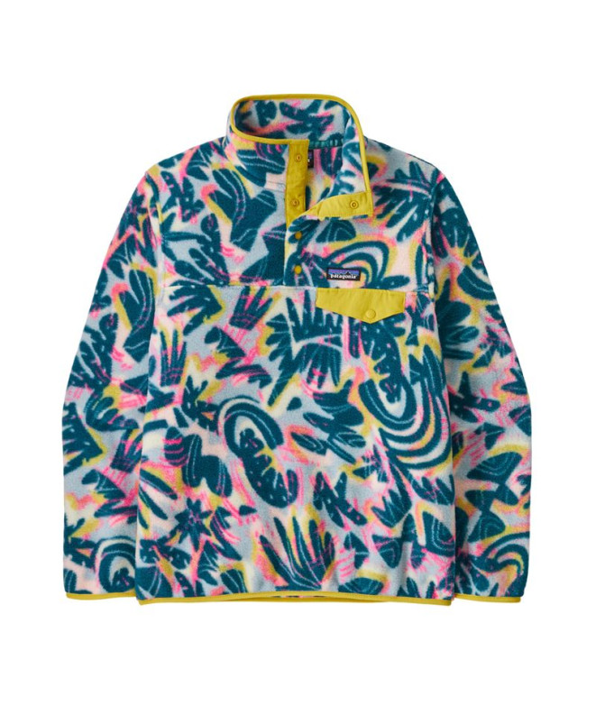 Sudadera de Montaña Patagonia Lw Synch Snap-T P/O Mujer