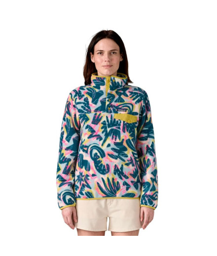 Sweat de Montagne Patagonia Lw Synch Snap-T P/O Femme 2
