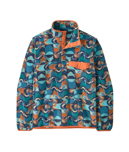 Moletom de Montanha Patagonia Lw Synch Snap-T P/O Homem