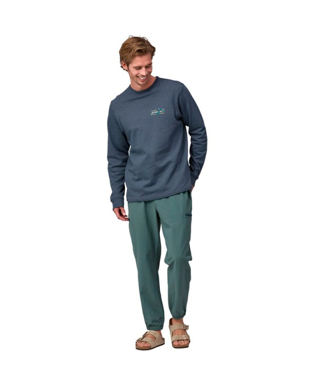 Sudadera de Montaña Patagonia Lw Unity Fitz Wildrise Crew Hombre