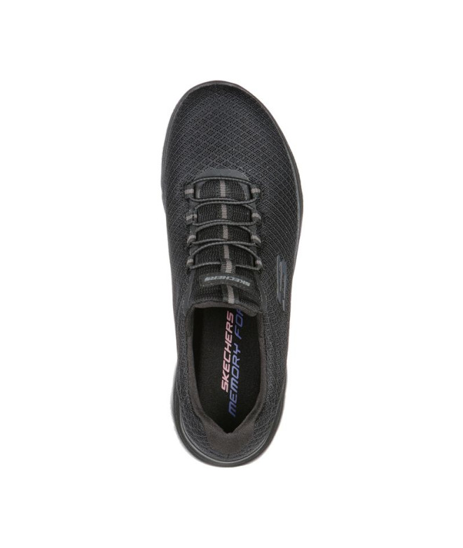 Chaussures Skechers Summits Noir Femme