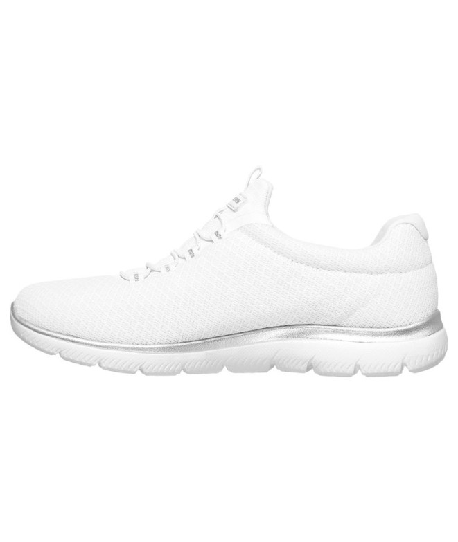 Chaussures Skechers Summits Blanc Femme