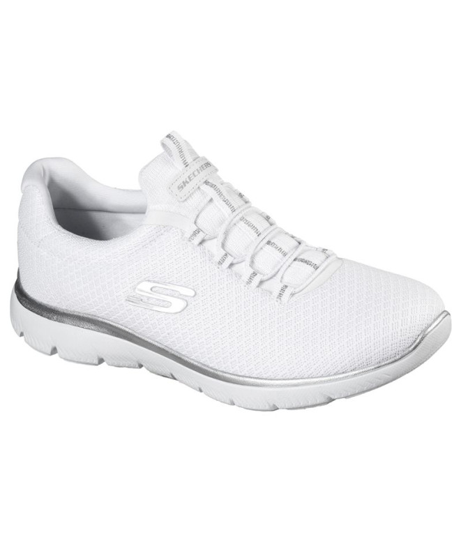 Chaussures Skechers Summits Blanc Femme