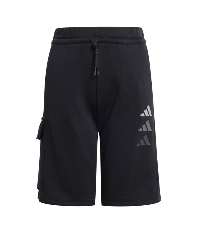 Pantalones adidas Clbrtn Sho Infantil Negro