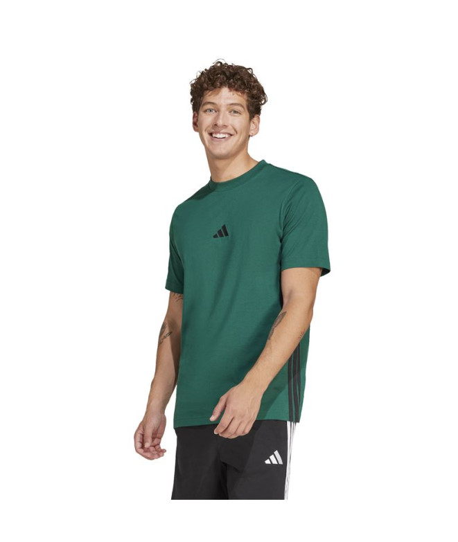 Camiseta adidas 3Bandas Sj Homem Verde...