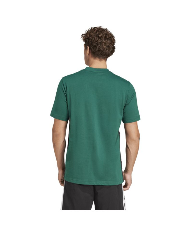 Camiseta adidas 3Bandas Sj Homem Verde...