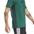 Camiseta adidas 3Bandas Sj Homem Verde Escuro/Preto