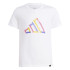 Camiseta adidas Infantil Branco