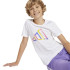 Camiseta adidas Infantil Branco