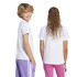 Camiseta adidas Infantil Branco