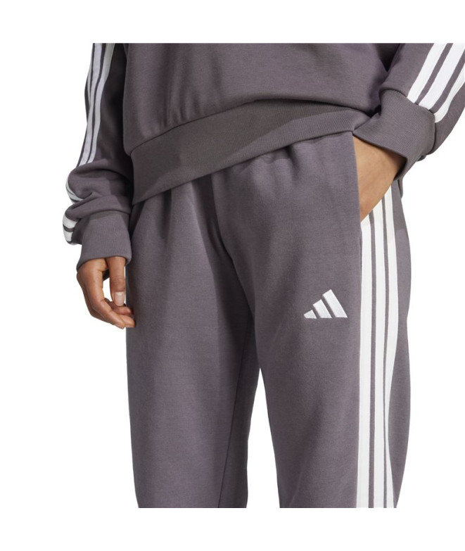 Calça adidas 3Bandas French Terry Cf Mulher...