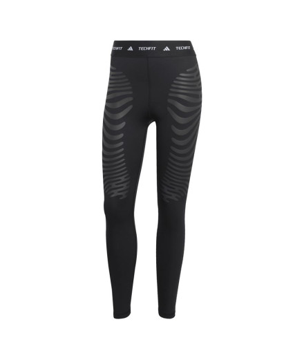 Malhas de Fitness adidas Techfit Control 7/8L Mulher Preto